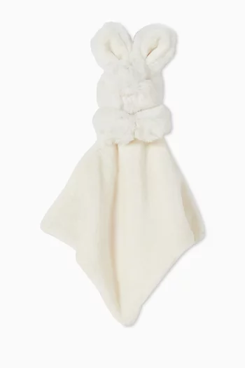 Rabbit Comforter Toy in Faux Fur