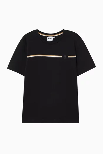 Logo-print T-shirt in Cotton-jersey