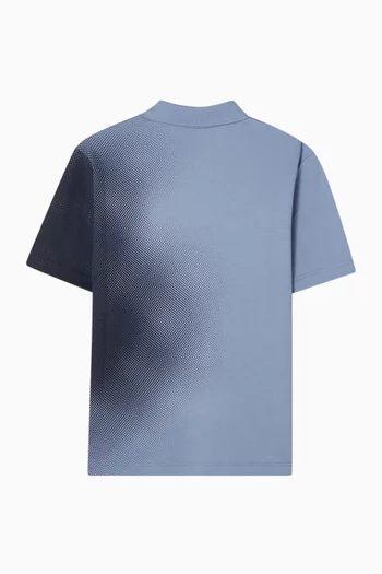 Gradient-effect Polo Shirt