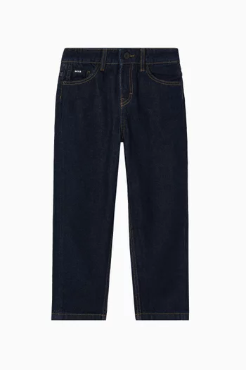 Straight-leg Jeans in Denim