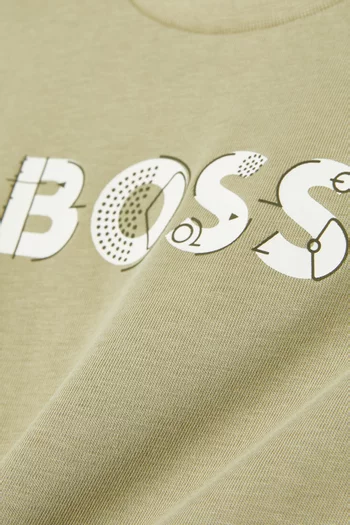 Graphic Logo T-shirt in Cotton-jersey