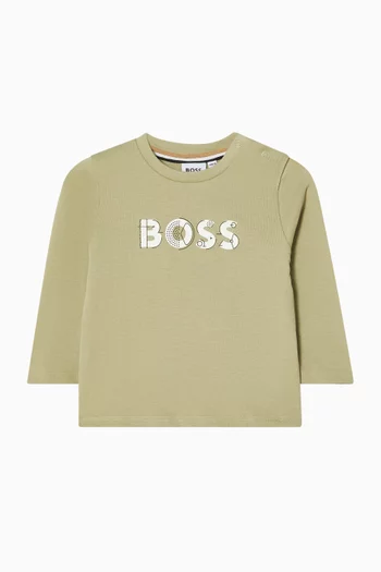 Graphic Logo T-shirt in Cotton-jersey