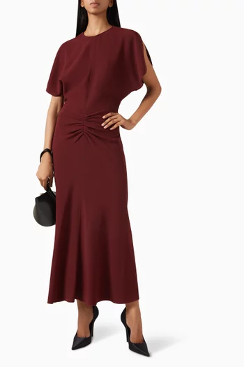 Bela Midi Dress in Viscose Blend