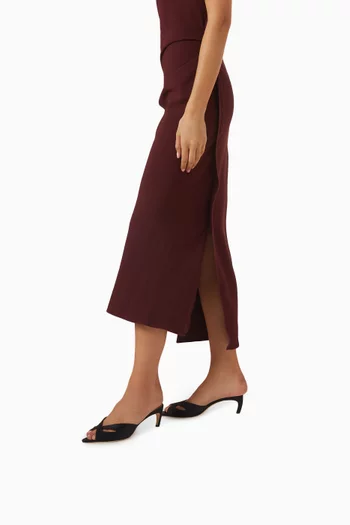 Harlow Mask 55 Mules in Satin
