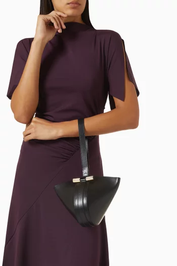 Small Portofino Dia Bag in Leather