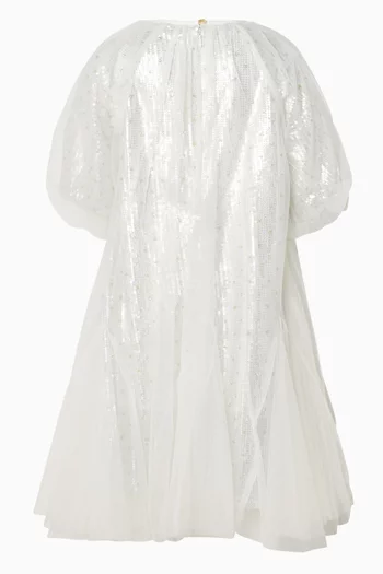 Ceremony Sequin-embellished Dress