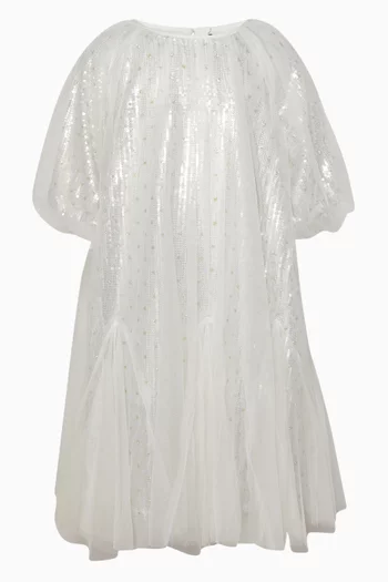 Ceremony Sequin-embellished Dress