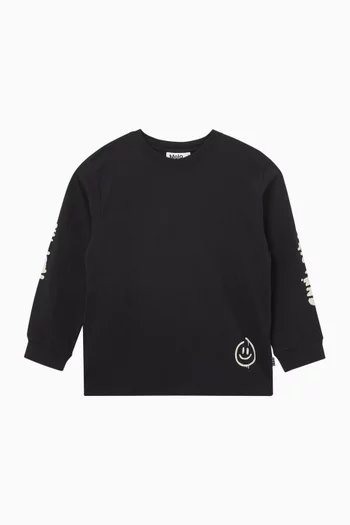 Graphic Rube Sweatshirt in Cotton