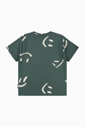 Smiley T-Shirt in Cotton