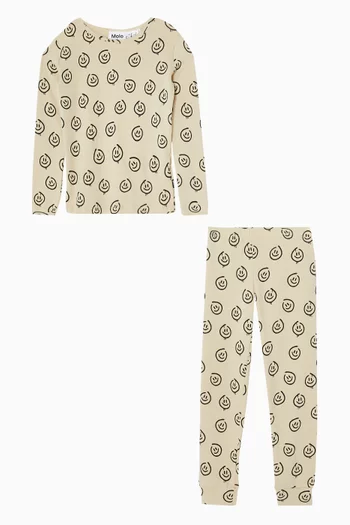 Smiley Face Pyjama Set