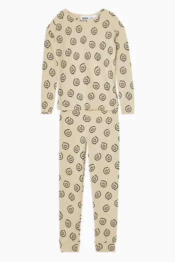 Smiley Face Pyjama Set