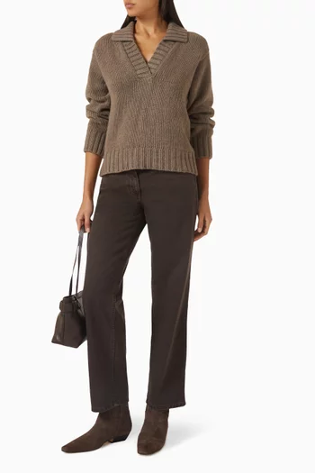 Straight-leg Jeans