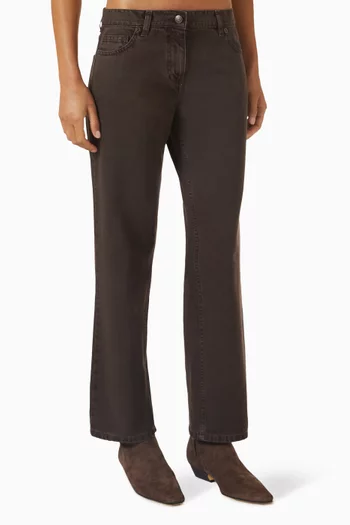 Straight-leg Jeans