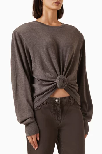Crop Top in Wool