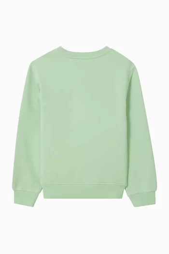 Graphic Sweatshirt in Organic Cotton