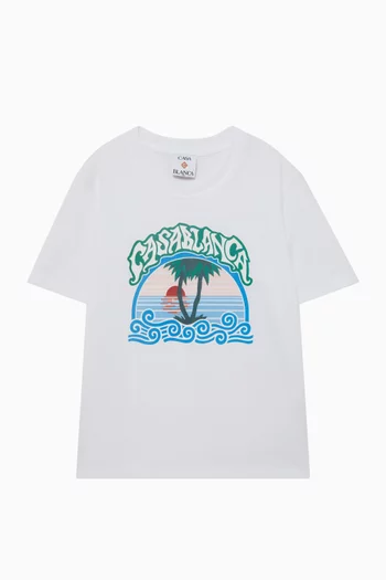 Graphic Palm Tree T-shirt