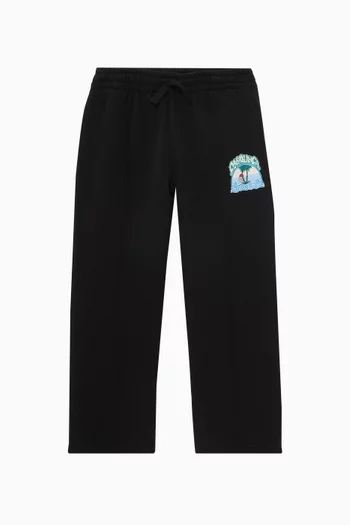 Graphic Palm Tree Sweatpants