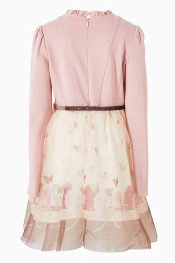 Rose Tulle Dress