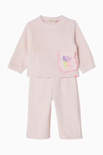 سترة وبنطال مخمل مضلع