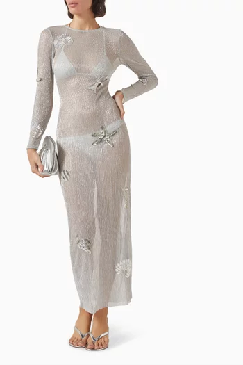 Sea Cover-up Maxi Dress