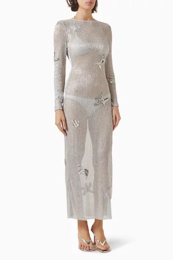 Sea Cover-up Maxi Dress