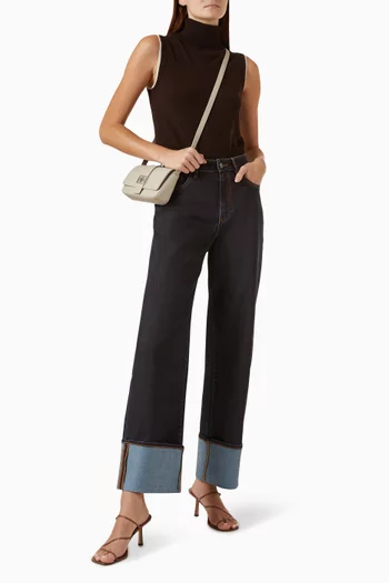 Knit Turtleneck Top