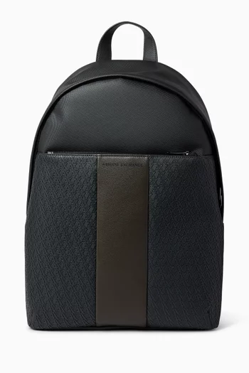William Embossed Backpack