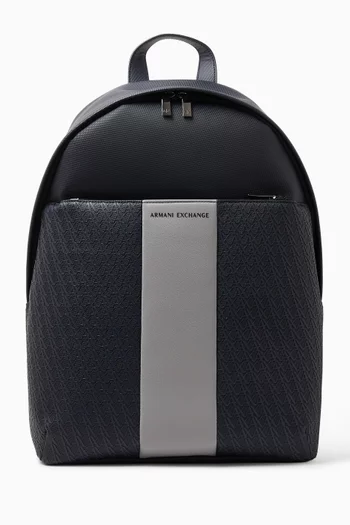 William Embossed Backpack
