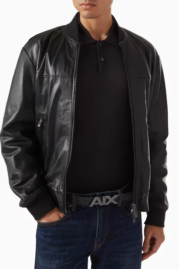 Essential Belt in Leather