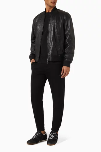 Blouson Jacket in Leather