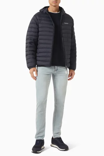 AX Quilted Puffer Jacket in Nylon