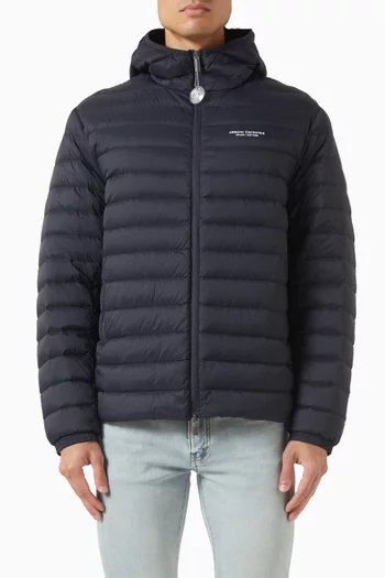 AX Quilted Puffer Jacket in Nylon