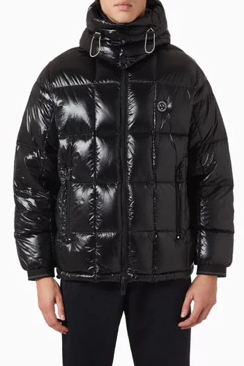 Detachable-hood Down Jacket