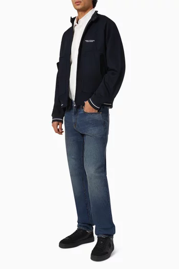 Relaxed-fit Shirt in Cotton-jacquard