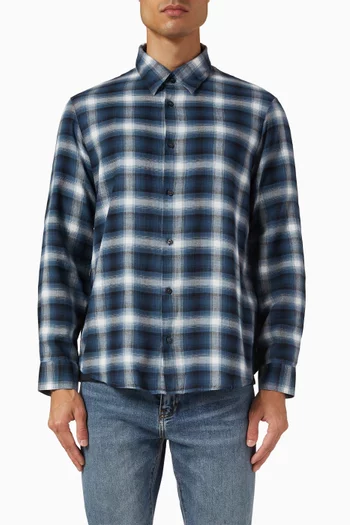 Jacquard Shirt  in Cotton