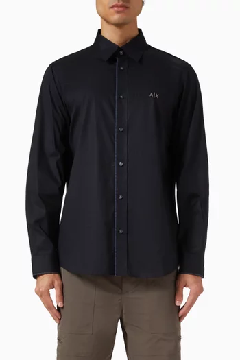 AX Logo Shirt in Cotton