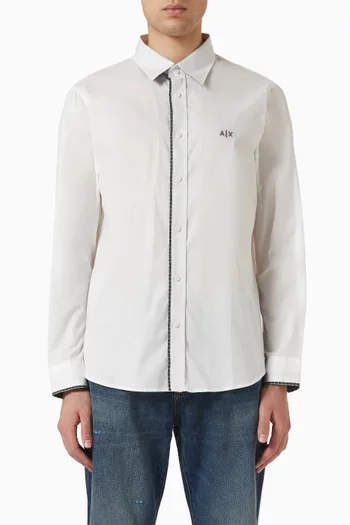 AX Logo Shirt in Cotton