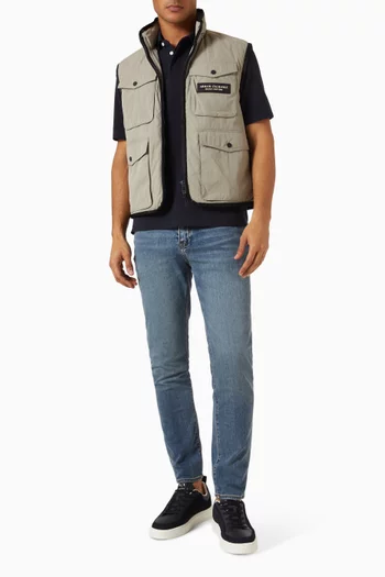 AX Logo Gilet Jacket