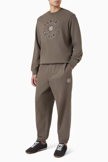 Logo Sweatpants in Cotton-terry
