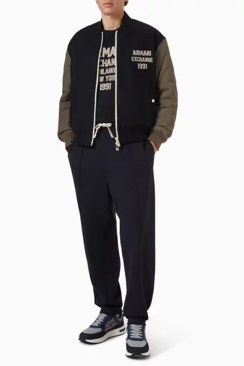 Quilted Sleeves Jacket