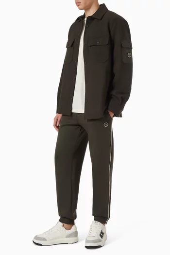 Blouson Jacket in Wool-mix