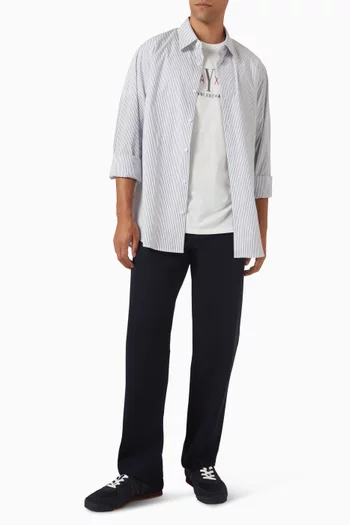 Pinstriped Shirt in Cotton