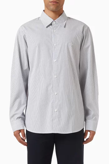 Pinstriped Shirt in Cotton