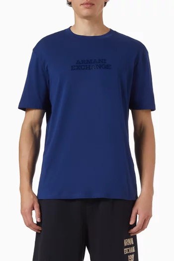 Logo-print T-shirt in Cotton-jersey
