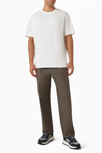 Logo-print T-shirt in Cotton-jersey