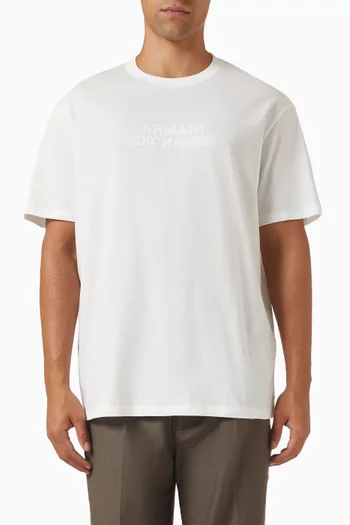 Logo-print T-shirt in Cotton-jersey