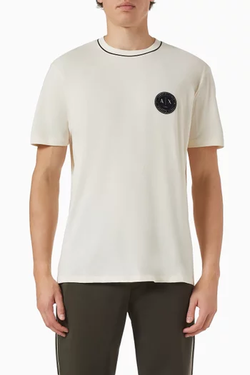 AX-print T-shirt in Cotton-jersey