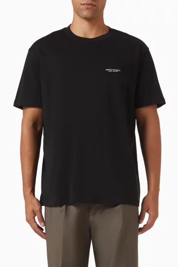 AX Logo-print T-shirt in Cotton