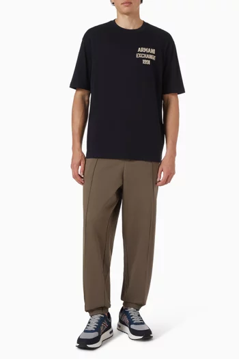 Logo-print T-shirt in Cotton-jersey
