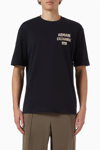 Logo-print T-shirt in Cotton-jersey